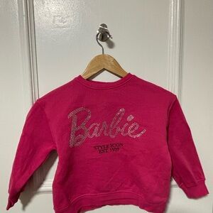 Zara Fuchsia Barbie Kids Sweatshirt